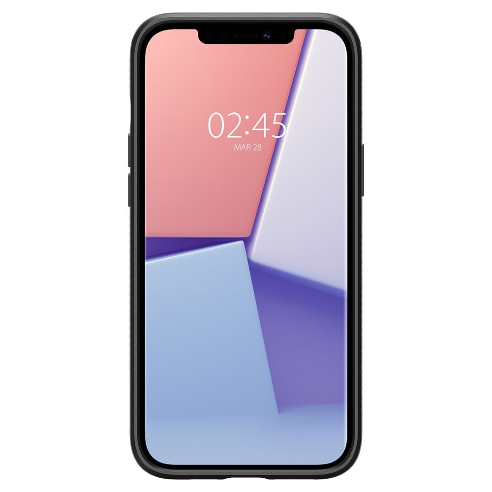Kryt Spigen Liquid Air Apple iPhone 12/12 Pro Matte Black