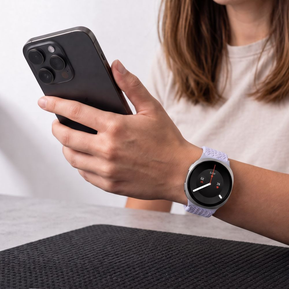 Řemínek Tech-Protect Nylonmag Samsung Galaxy Watch 8 / 9 / Classic 40 / 44 / 46 mm Periwinkle