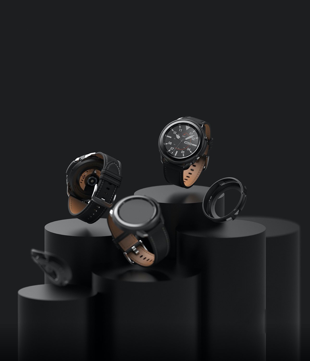 Kryt Ringke Air Sport Samsung Galaxy Watch 3 45mm Black